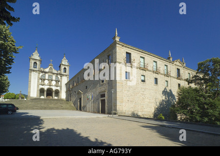 Pousada De Vila Pouca Da Beira, ehemals das Convento Desagravo, in der Nähe von Amares, Stadtteil Minho, Portugal, Costa Verde Stockfoto