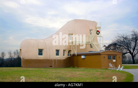 Die Haines Schuhhaus gefunden Hellam Pennsylvania Stockfoto