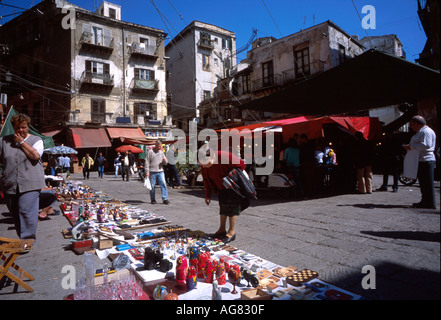 Vucciria Markt Palermo Stockfoto