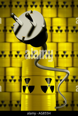 Kernenergie Kernenergie Atomkraft Stockfoto