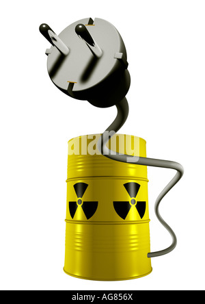 Kernenergie Kernenergie Atomkraft Stockfoto