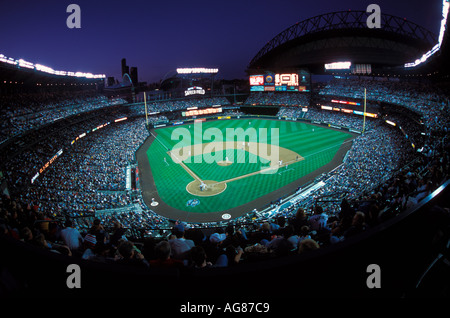 Safeco Feld nach Hause von der Seattle Mariners-Hauptliga-Baseball-team Stockfoto