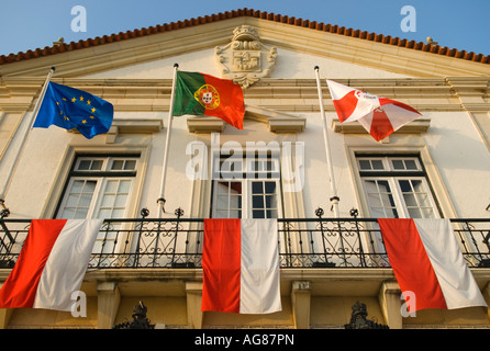 Camara Municipal Rathaus alte Stadt Faro Algarve Portugal Stockfoto