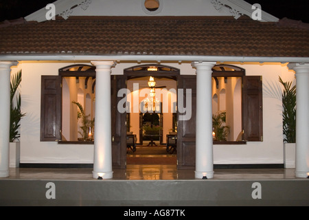 Taru Villas, Colombo, Sri Lanka ist ein alten kolonialen Hause umgewandelt in ein Luxus-Boutique-Hotel in der Stadt. Stockfoto