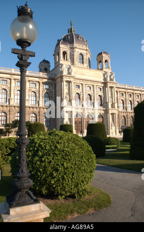 Die Hofburg, die Eingang in die Nationalbibliothek die Nationalbibliothek. Wien, Österreich. Stockfoto