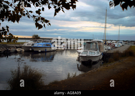 Terryglass Hafen Irland Stockfoto