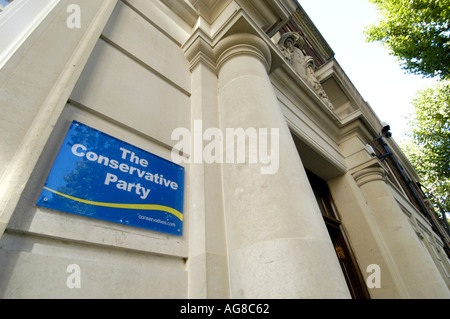 Die konservative Partei HQ Smith Square London UK Stockfoto