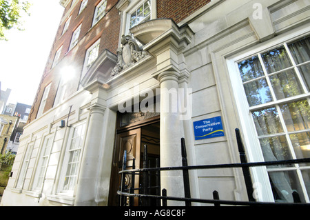 Die Zentrale der Conservative Party, Smith Square, London, Großbritannien Stockfoto