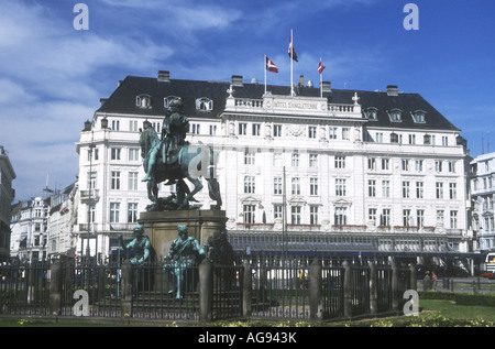 Die Welt-berühmte und historische Hotel d ' Angleterre ist beliebt bei Besuchern in Kopenhagen, der Hauptstadt von Dänemark Stockfoto