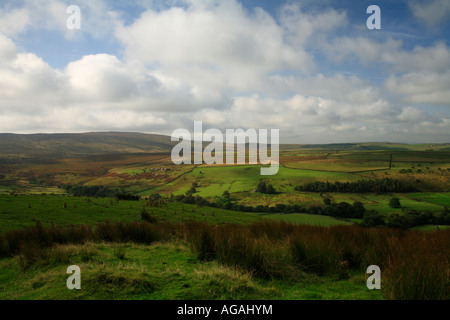 Boulsworth Hill, Wycoller, Colne, Lancashire, England, Großbritannien. Stockfoto