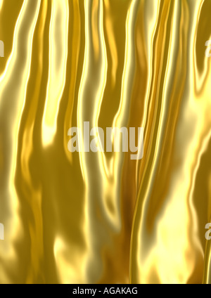 Abstrakt goldenen Tuch Hintergrund Stockfoto