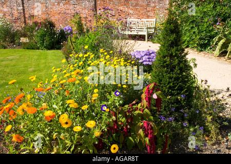 Der ummauerte Garten an Lydiard Park, Swindon, Wiltshire, UK, England Stockfoto