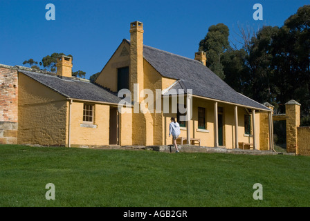 Haus der irischen revolutionären, William Smith O'Brien an Port Arthur, Tasmanien Stockfoto