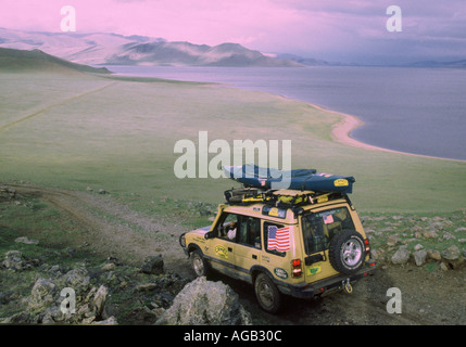 CAMEL TROPHY MONGOLEI Stockfoto