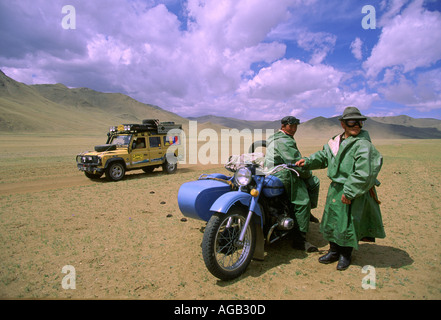 CAMEL TROPHY MONGOLEI Stockfoto