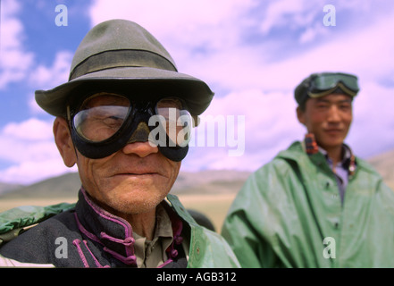 CAMEL TROPHY MONGOLEI Stockfoto