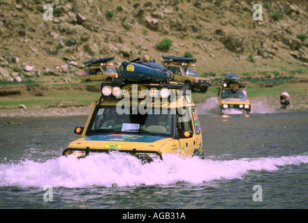 CAMEL TROPHY MONGOLEI Stockfoto