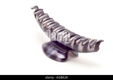 Serie Objekt auf weiße Haarnadel mit Schatten Stockfoto