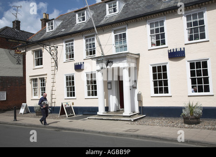 Das Crown Hotel, Southwold, Suffolk, England Stockfoto