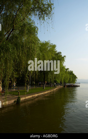 Westsee in Hangzhou, Provinz Zhejiang, Volksrepublik China Stockfoto