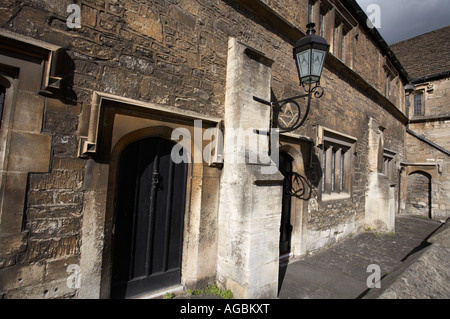 Heilige Dreifaltigkeit Kirchgemeindehaus c1500 von wohlhabenden Tuchmacher Thomas Horton Bradford on Avon Wiltshire gebaut Stockfoto