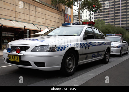 Polizei-Auto in Sydney New South Wales NSW Australia Stockfoto