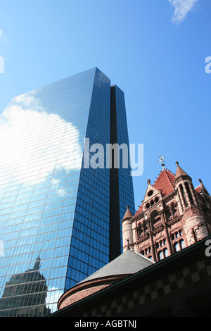 Bostons Back Bay. Stockfoto