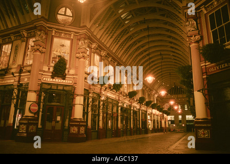Leadenhall Market City London England Großbritannien Grossbritannien GB UK Stockfoto