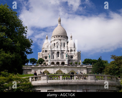 Sacré Coeur-Paris Frankreich Europa Stockfoto