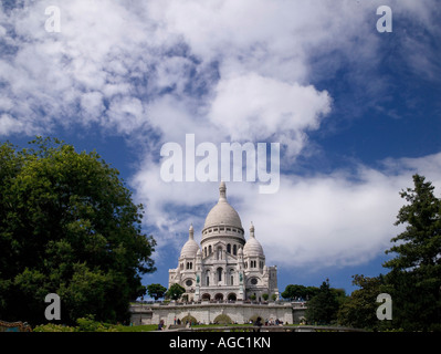 Sacré Coeur-Paris Frankreich Europa Stockfoto