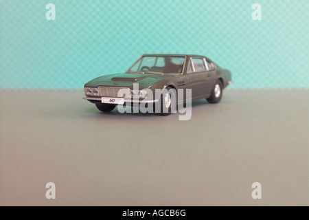 Aston Martin DBS von Film On Her Majesty Geheimdienst. Corgi-Modell. Stockfoto