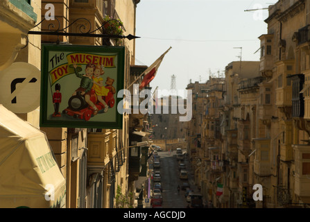 Spielzeugmuseum in valletta Stockfoto