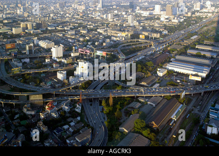 Straßennetz Bangkok Thailand Stockfoto