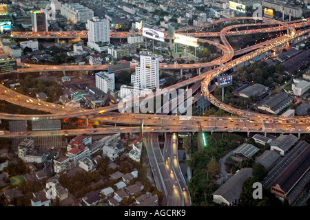Straßennetz, Bangkok, Thailand Stockfoto