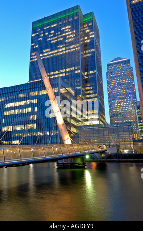 25 Bank Street, Nomura, Canary Wharf Estate, London, Vereinigtes Königreich Stockfoto