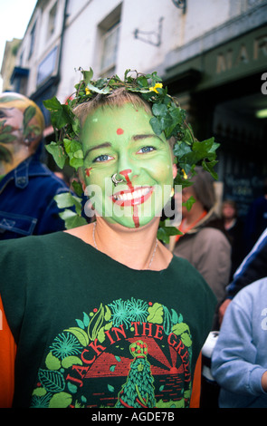 Jack In The Green May Day Festival Hastings East Sussex UK Stockfoto