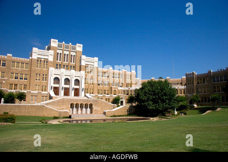 Little Rock Central High School der Ort, wo Integration der Völker im Süden begann. Little Rock, Arkansas. Stockfoto