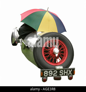 die Pembleton die Pembleton Oldtimer-alte Geschichte Fahrzeug Vintage Antipoden symbol Sammler alter golden Autofahren transport Stockfoto