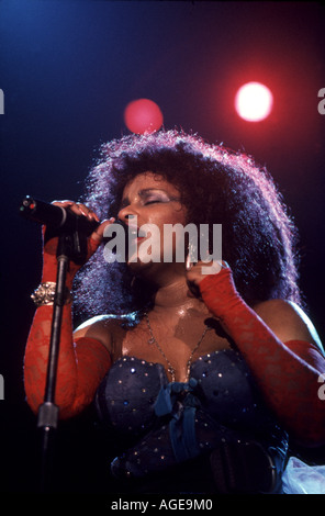 CHAKA KHAN amerikanische Sänger etwa 1987 Stockfoto