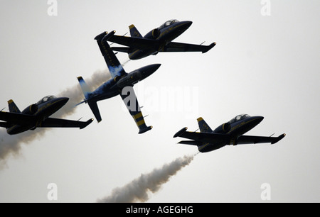 Flugschau von Pratica di Mare Stockfoto