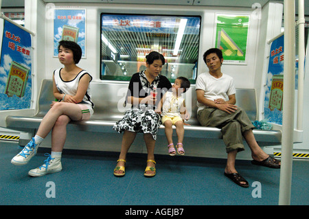 China-Shenzhen sehr schnell entwickeln Wirtschaftszone in China in der Nähe von Hong Kong. Stockfoto