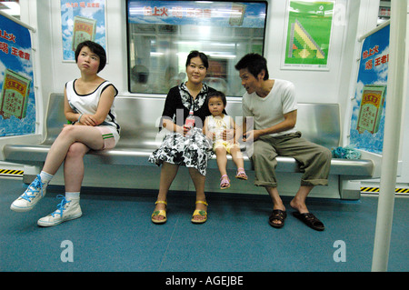 China-Shenzhen sehr schnell entwickeln Wirtschaftszone in China in der Nähe von Hong Kong. Stockfoto