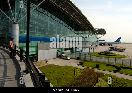 China-Shenzhen sehr schnell entwickeln Wirtschaftszone in China in der Nähe von Hong Kong. Stockfoto