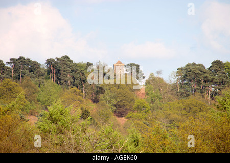 Blick auf St. Martha s auf dem Hügel Stockfoto