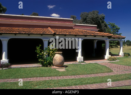 Heim, Haus, Wohnsitz, Estate, Hacienda, Estancia Santa Susana, Los Cardales, Provinz Buenos Aires, Argentinien, Südamerika Stockfoto