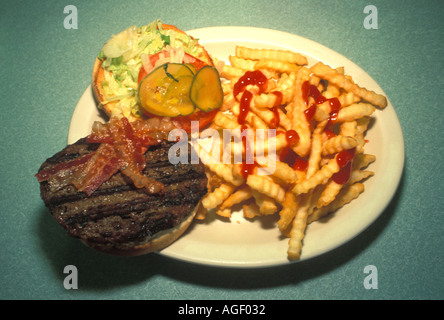 Bacon Burger, Arizona Stockfoto