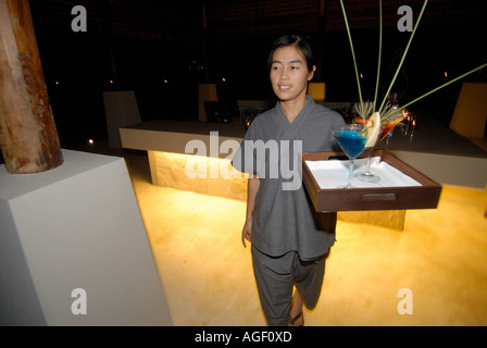 Kurort und ein Restaurant. Hua Hin. Thailand Stockfoto