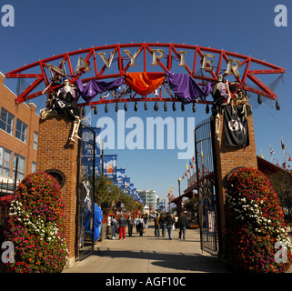 Navy Pier in Chicago, USA Stockfoto