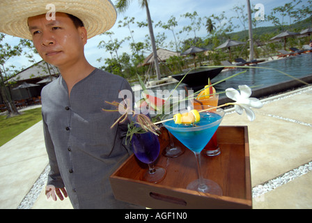 Kurort und ein Restaurant. Hua Hin. Thailand Stockfoto