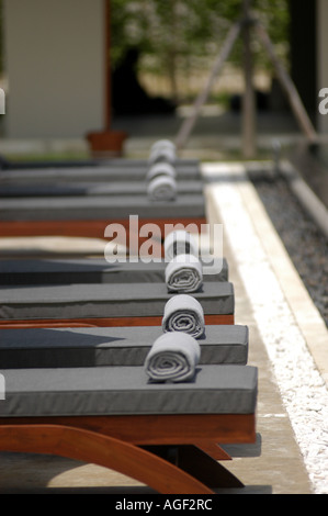 Kurort und ein Restaurant. Hua Hin. Thailand Stockfoto